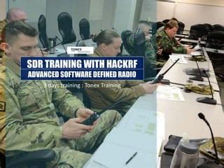 sdr training.